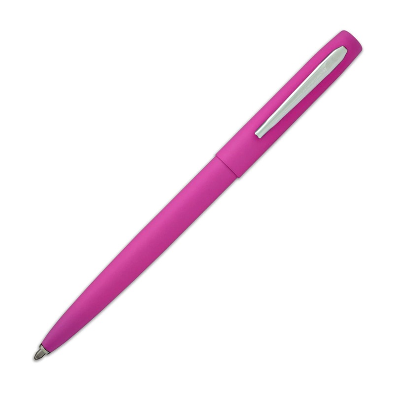 Fisher Space Pen Cap-O-Matic Ballpoint Pen in Powder Coated Matte Pink