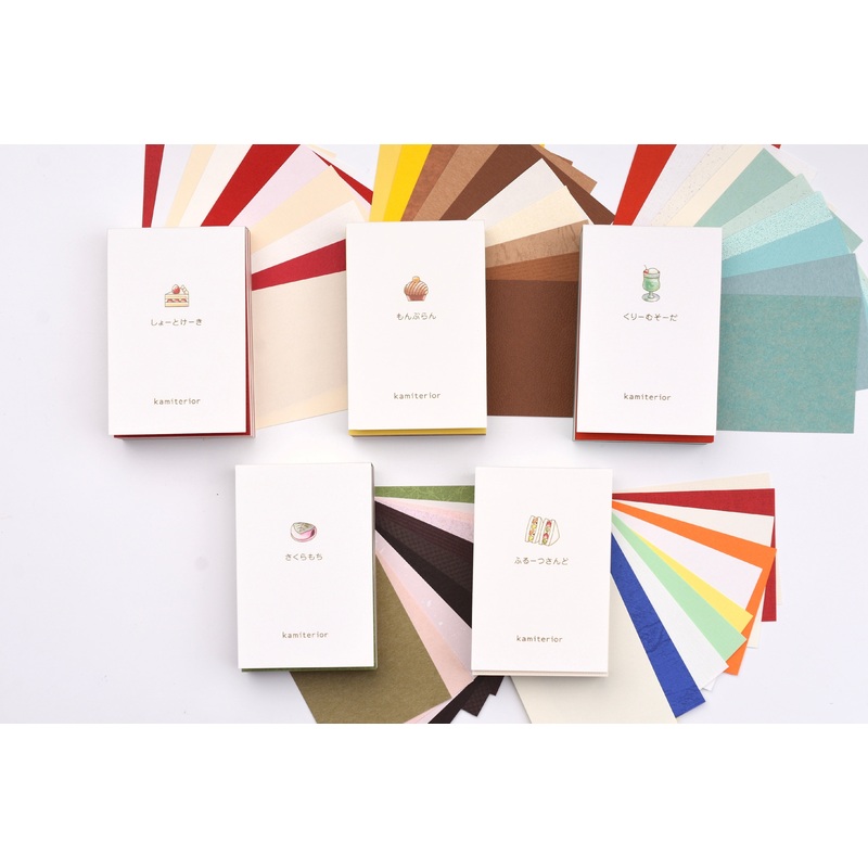 Kamiterior – Memoterior Mini Memo Pad – Dessert Shortcake