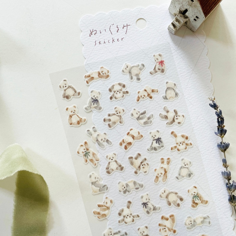 MINDWAVE Plushie Sticker Sheet – Panda