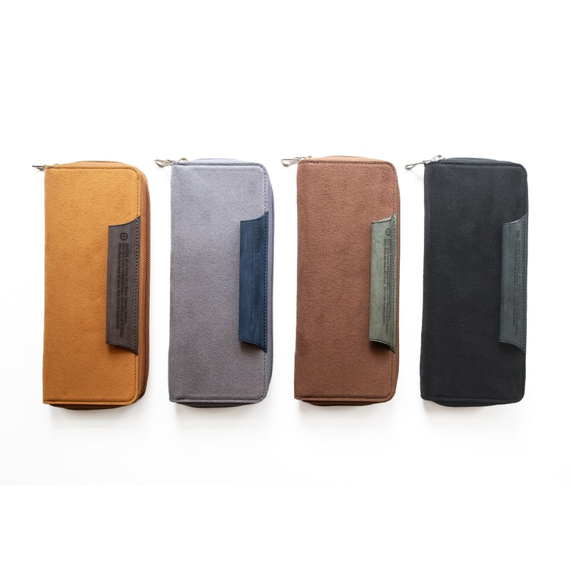 PLOTTER – Long Zipper Pen Case – US Exclusive Black on Black