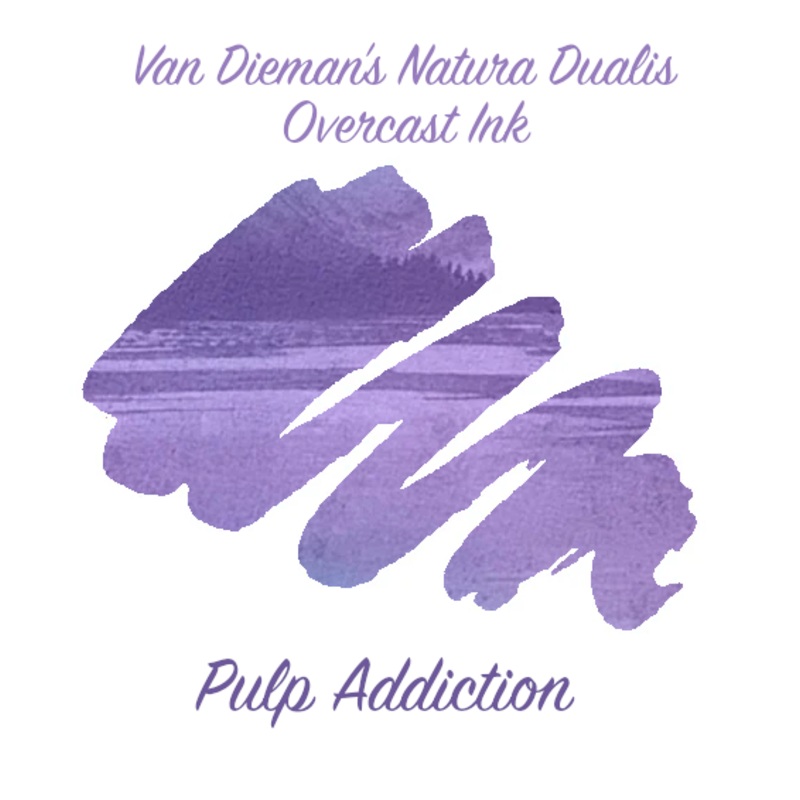 Van Dieman’s Professional – Natura Dualis Overcast Dual Tone Fountain Pen Ink – 2ml Ink Sample