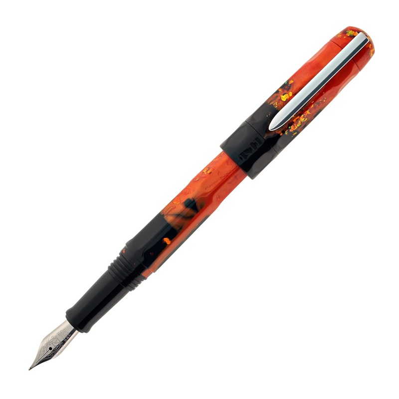 Benu Talisman Fountain Pen in Foxglove 1.5mm Stub