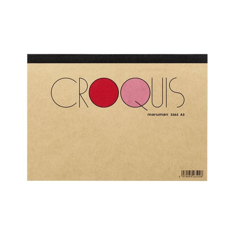 Maruman Croquis Sketchpad Cream Paper – A5
