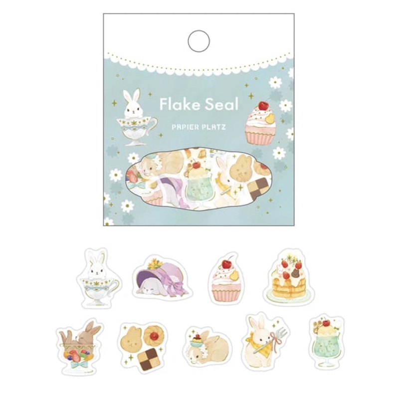 Papier Platz – Flake Stickers – Sweet Bunny