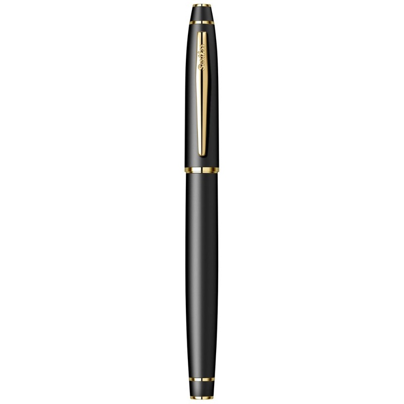 SCRIKSS, Fountain Pen – NOBLE 35 MATT BLACK GT. Medium