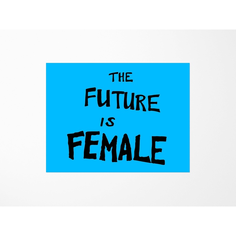 The Future is Female Vinyl Sticker