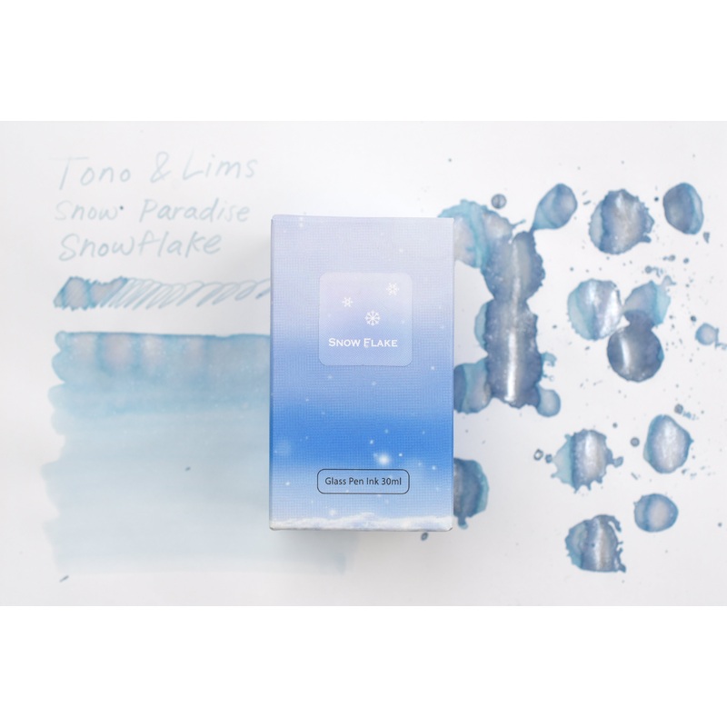 Tono & Lims Ink Bottle – Snow Paradise – Snow Flake – 30ml