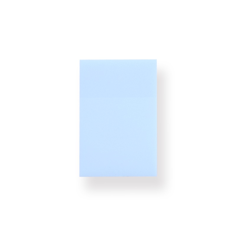 Transparent Shimmering Sticky Notes – Small – Blue
