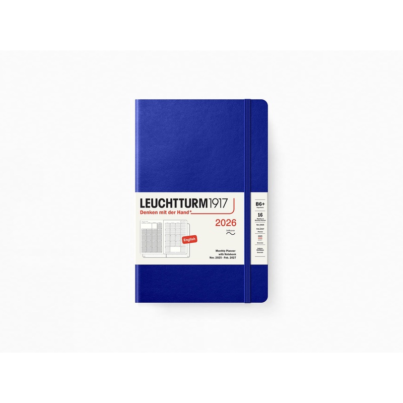 2026 Leuchtturm 1917 Monthly Planner with Notebook – INK Softcover Composition B5