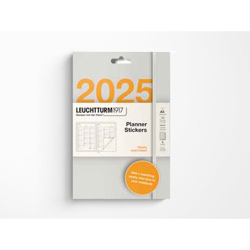 2026 Leuchtturm 1917 Yearly Overview Planner Stickers