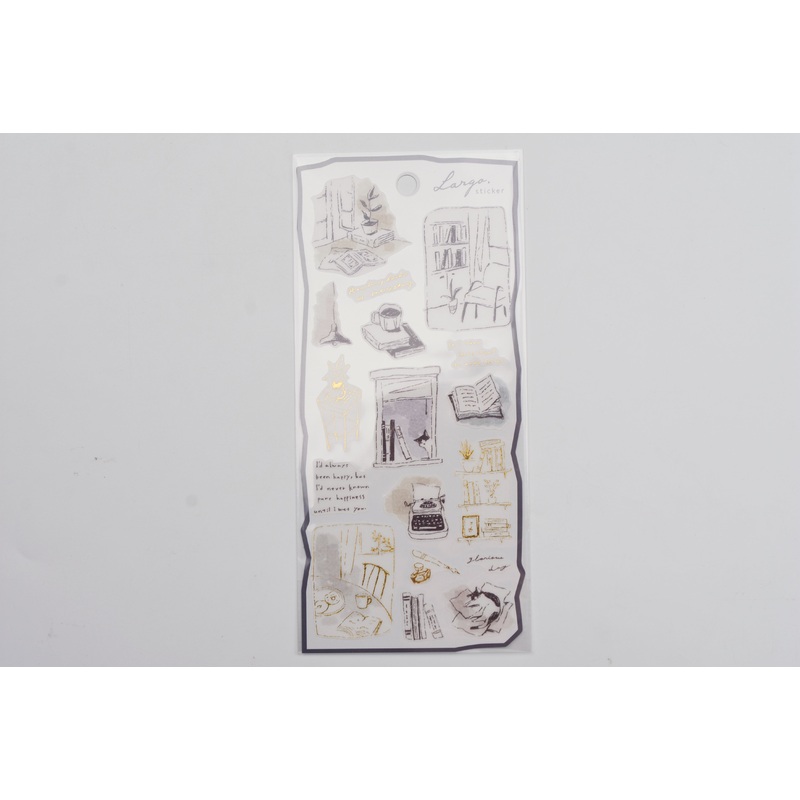 Mind Wave Largo Sticker – Bookish