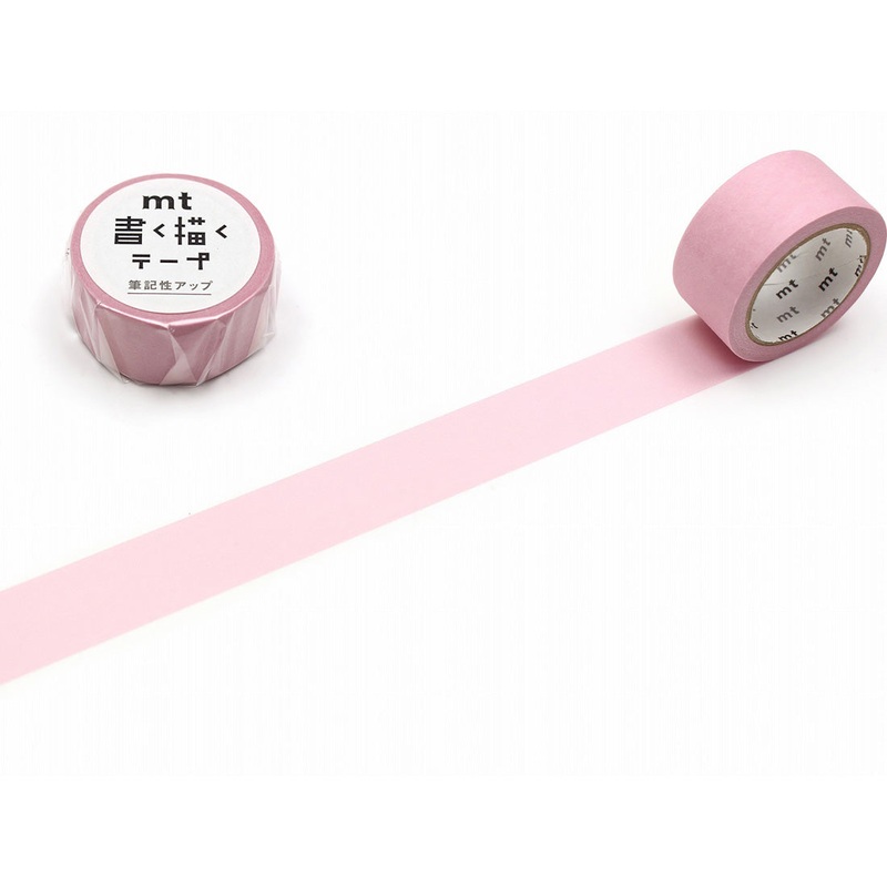 MT KakuKaku Write And Draw Washi Tape – Pastel Pink