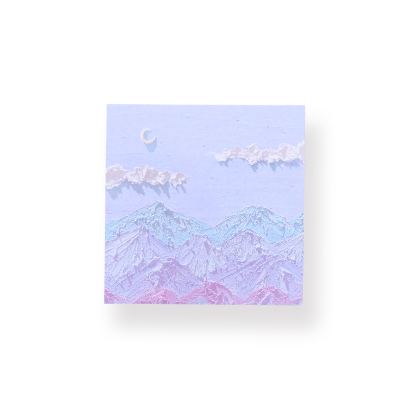 Oil Painting Sticky Notes – Night
