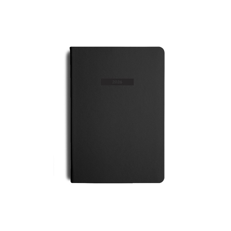 2026 Classic Weekly Spread Diary A5 Black