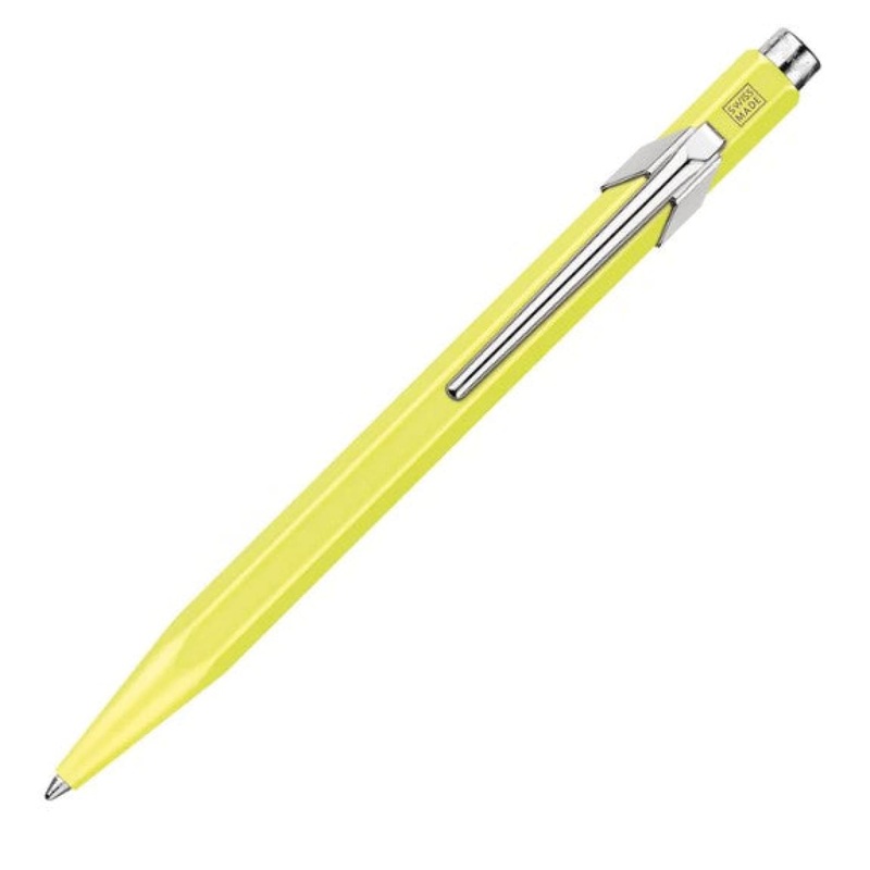 Caran d’Ache 849 Limited Edition Ballpoint Pen in Fluorescent Yellow Pastel