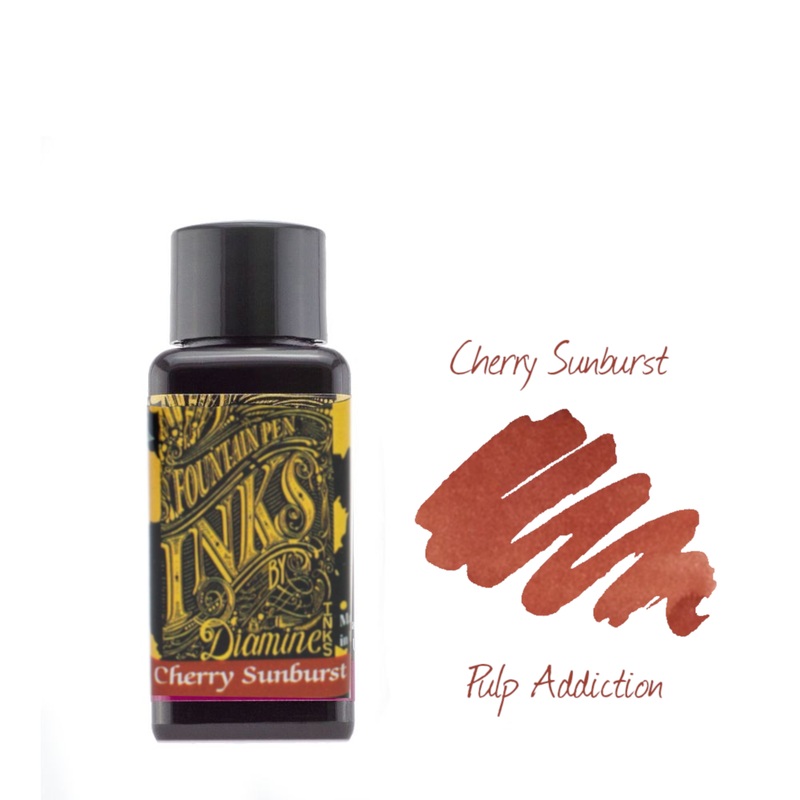 Diamine Ink – Cherry Sunburst (Guitar) 30ml Bottle