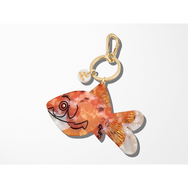Goldfish Keyring and Bag Charm