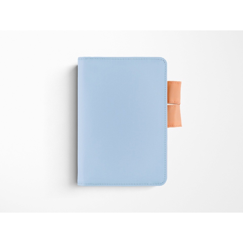 Hobonichi Techo A6 Original Cover + Book – Powder Blue Shell