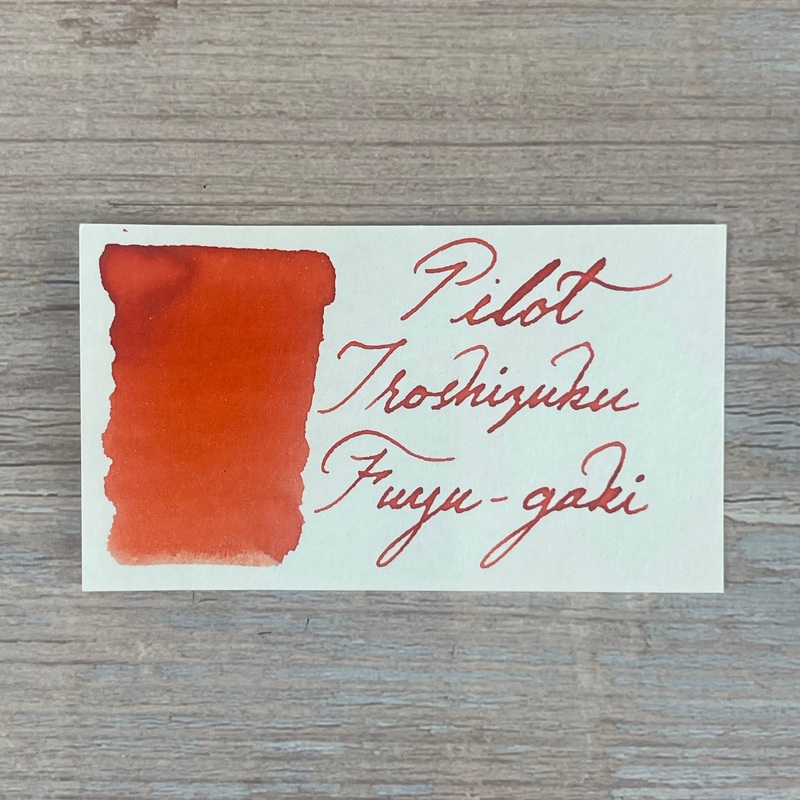 Pilot Iroshizuku Fuyu-Gaki – 15ml Bottled Ink