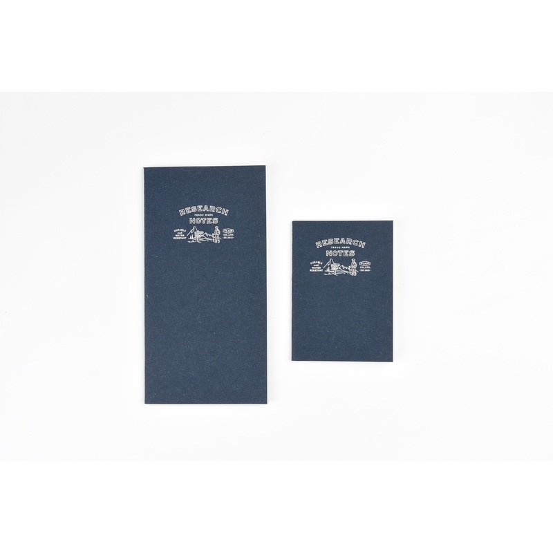 Plain Stationery Research Notes – Water-Resistant Notebook Large – Grid