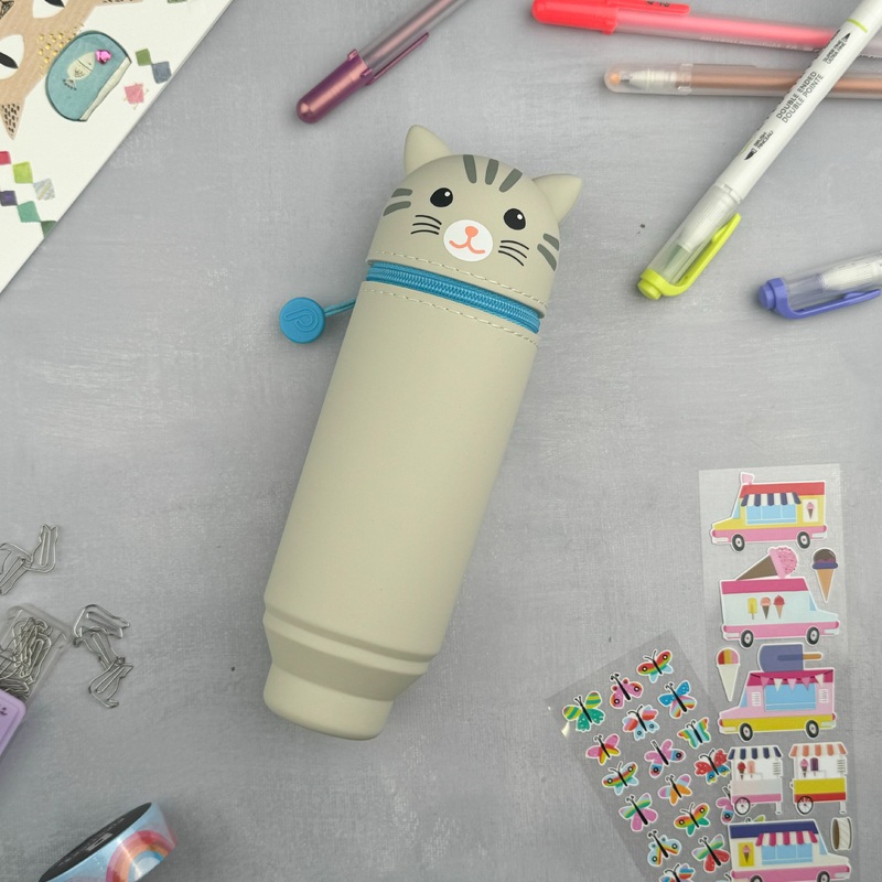 PuniLabo Stand Up Pen Case – American Short Hair