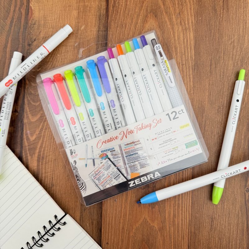 Zebra Creative Notetaking Set