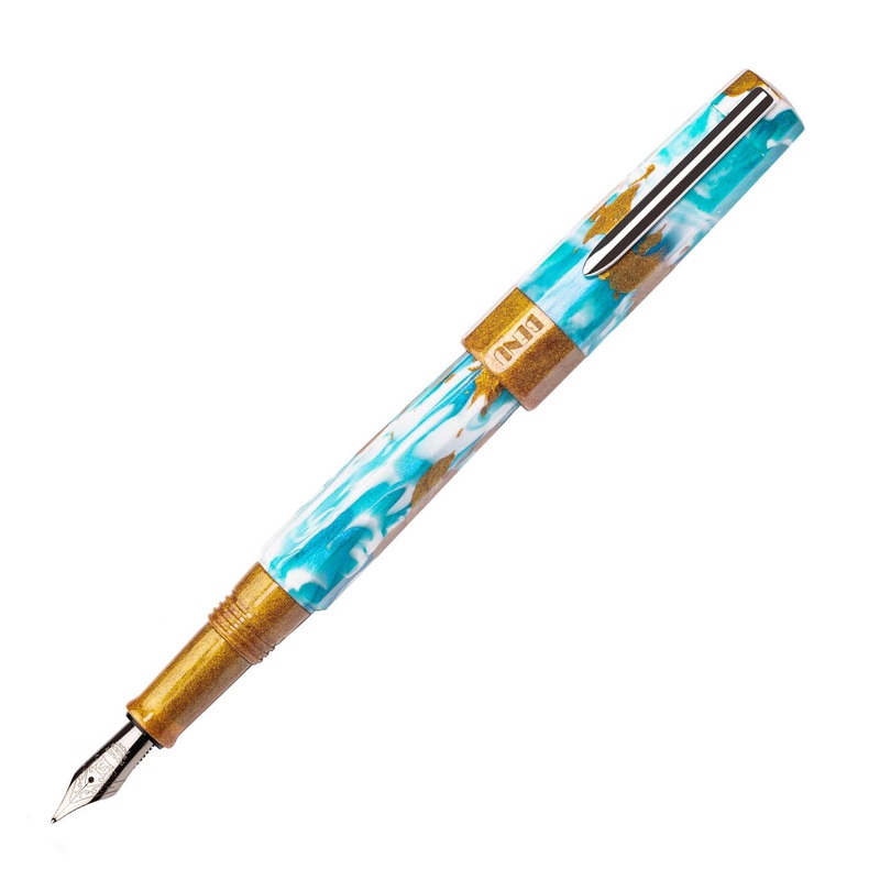 Euphoria – Blue Hawaiian Schmidt #6 Steel Nib Fine