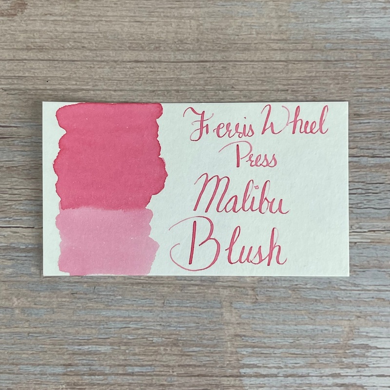 Ferris Wheel Press Malibu Blush – 38ml bottled Ink 38ml