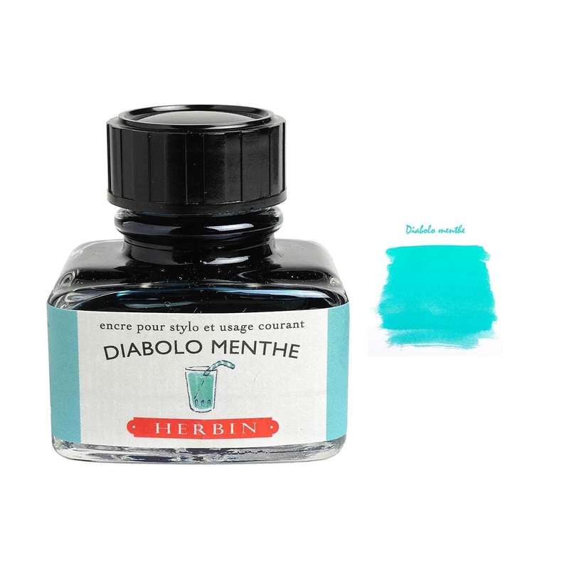 J. Herbin Diabolo Menthe Ink Bottle – 30ml