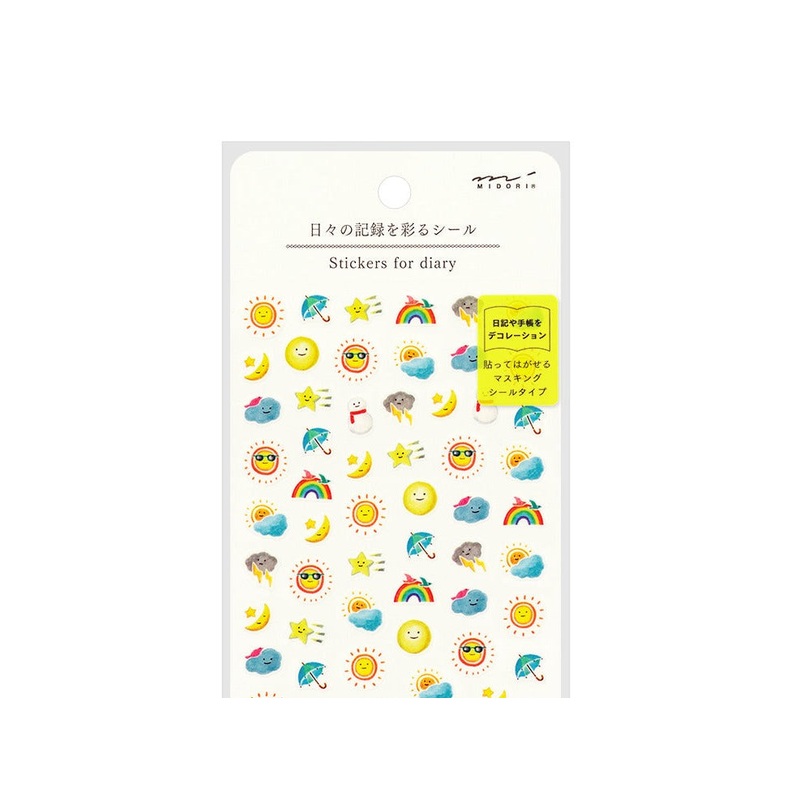 Midori Planner Sticker – Weather