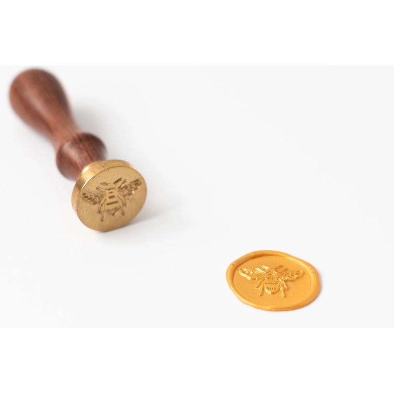 MODERN LEGACY PAPER COMPANY Brass Sealing Stamp – Bee