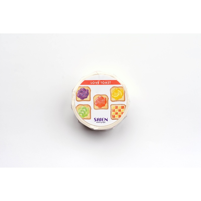 Saien Love Toast Washi Tape – Jam