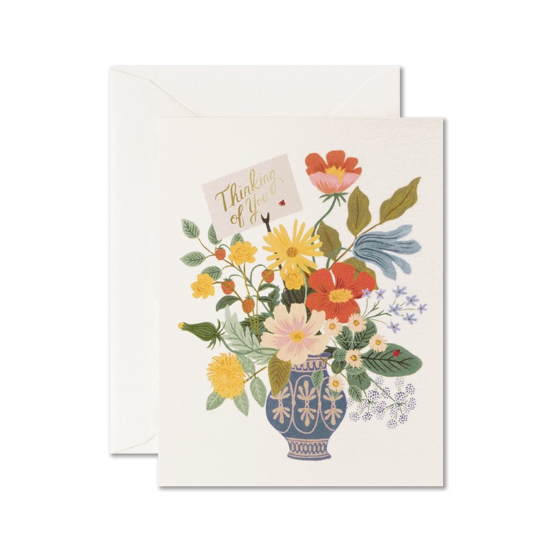 Thinking of You Bouquet Greeting Card