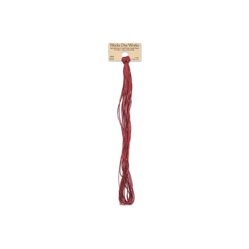 6-Strand Embroidery Floss, #1331 Brick