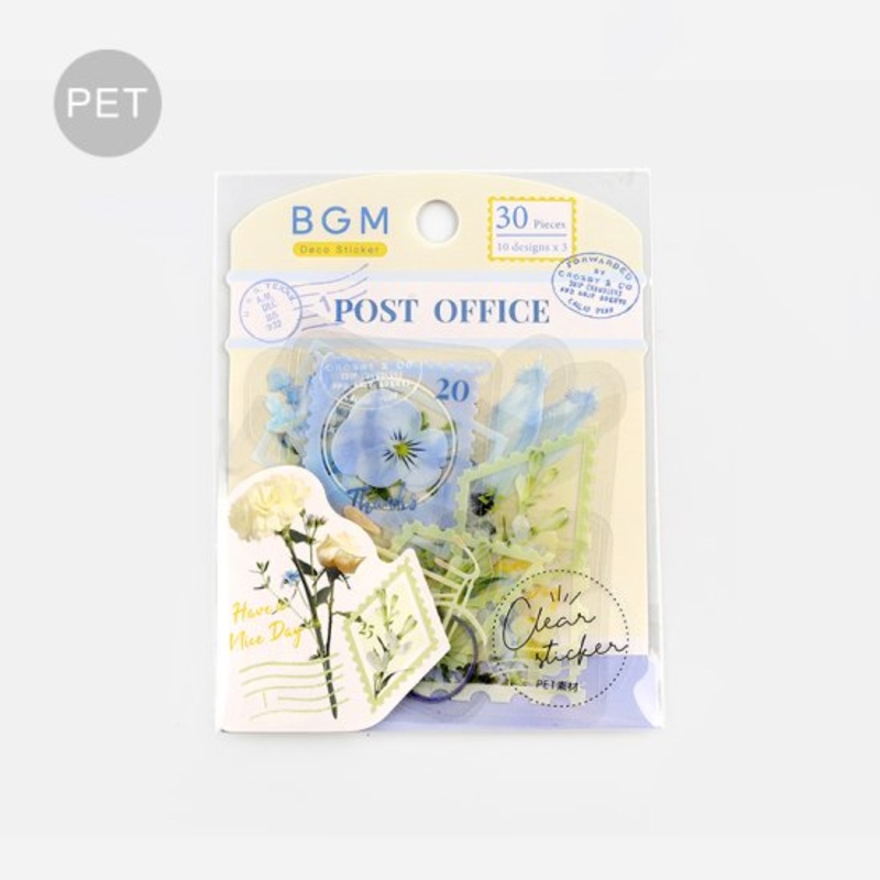 BGM Flake Sticker – Garden Post Office – Cut Flower