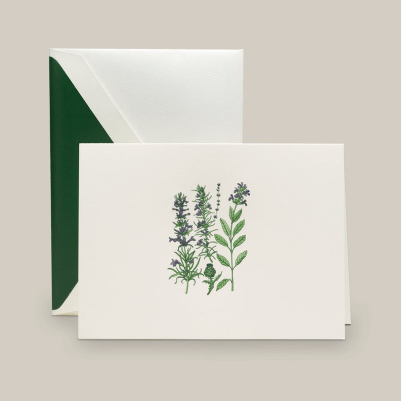 Crane Garden Herbs Note