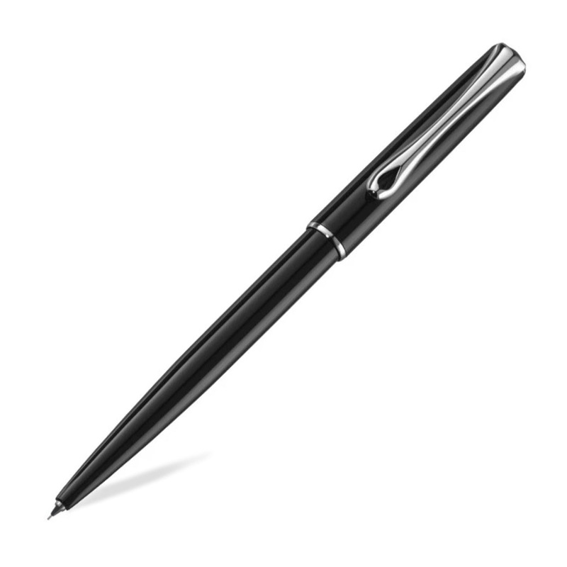 Diplomat Traveller 0.5mm Mechanical Pencil – Black Lacquer CT