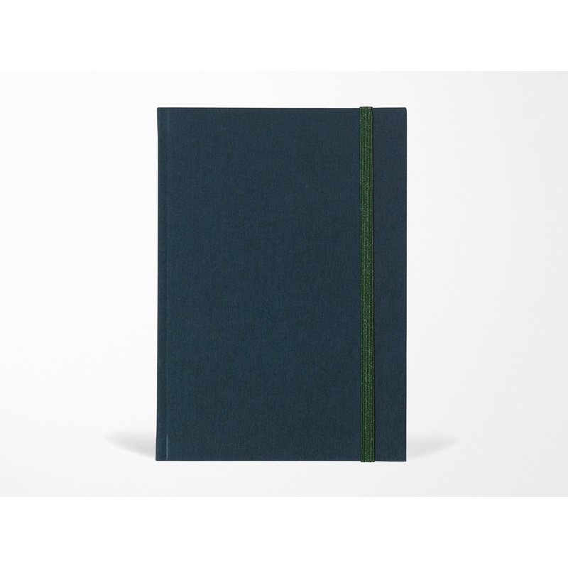 Notem BEA Notebook with Elastic Band – Dark Blue