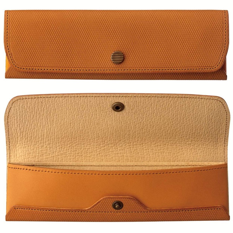 Postalco Three Pen Case – Brown