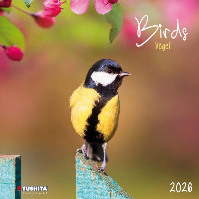 2026 Wall Calendar – Birds Vogel