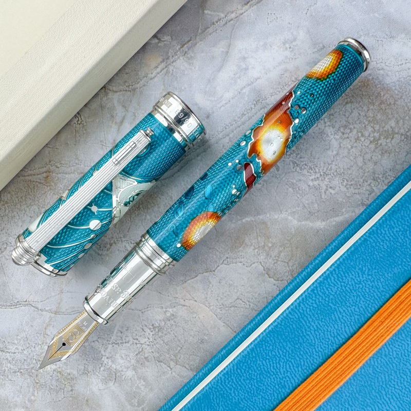 David Oscarson Edwin Hubble Fountain Pen – Team (Limited Edition #05/63) Medium