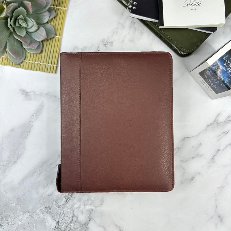 Girologio 24 Pen Zippered Case Antique Brown