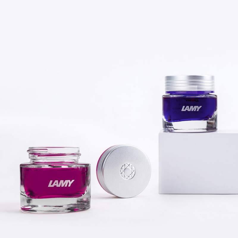 Lamy T53 30ml Crystal Ink Bottle Rhodonite