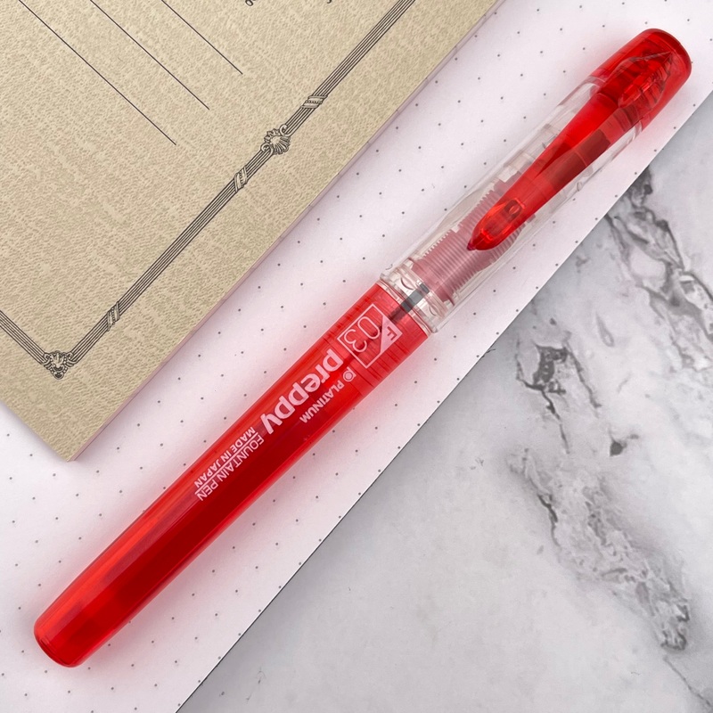 Platinum Preppy Fountain Pen – Red Extra Fine