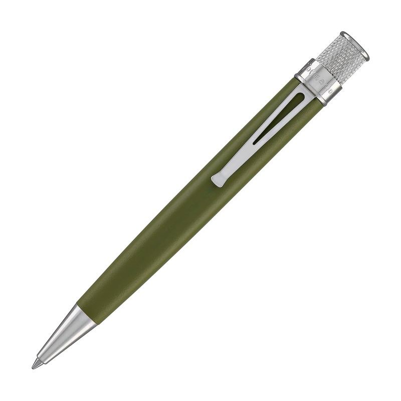 Retro 51 Tornado Seasonal Touch Juniper Green Rollerball Pen