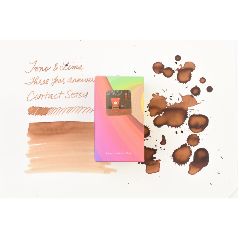 Tono & Lims Ink Bottle – Three Year Anniversary Contact – Contact Setsu – 30ml