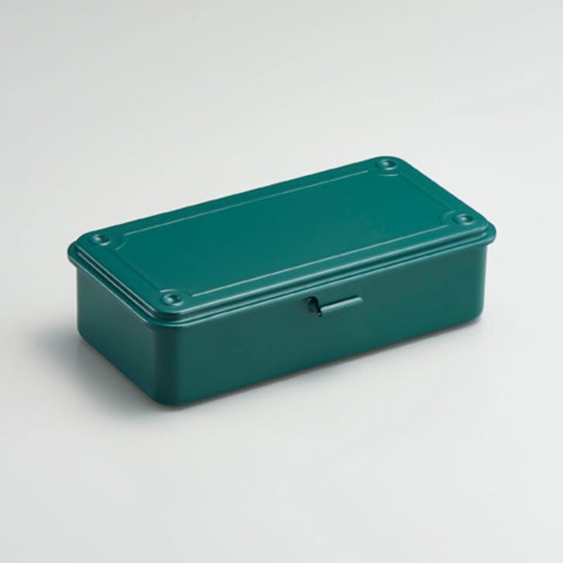 Toyo Steel Co. Steel Stackable Storage Box T-190 – Antique Green