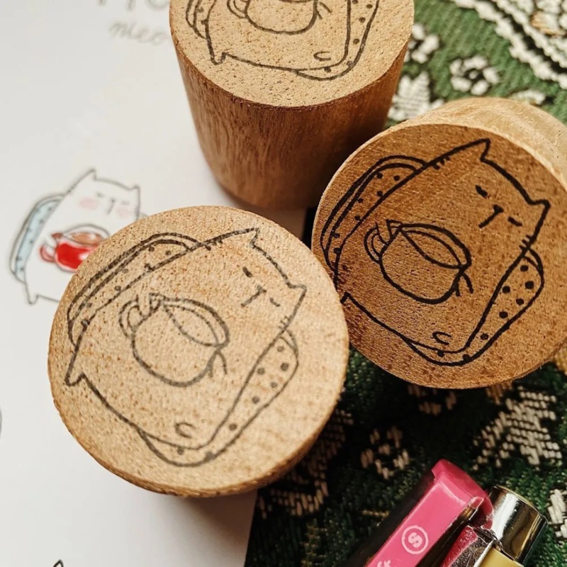 Catdoo Rubber Stamp – Coffee on my Sofa