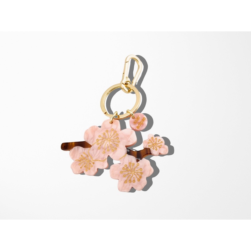 Cherry Blossom Keyring and Bag Charm