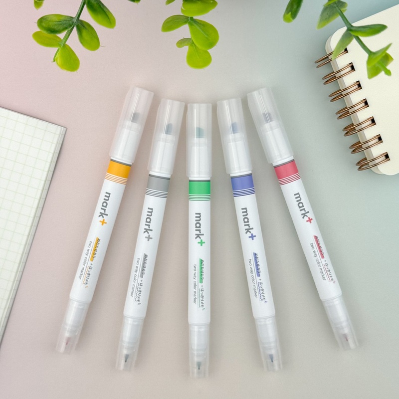 Kokuyo Mark+ 2 Way Marker Set – 5pk